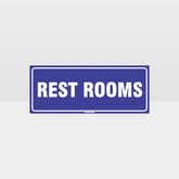 Custom Signs For Business,Rest Rooms Sign